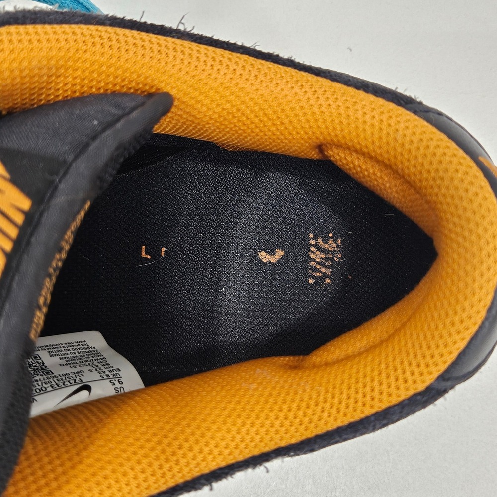 Nike SB Dunk Low Pro Mens 9.5 Phantom Black Monarch Safari FZ1233-002 Sneakers - Picture 13 of 15
